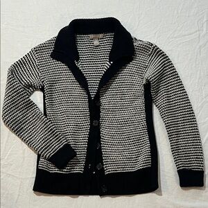 Banana Republic Black & White Cardigan